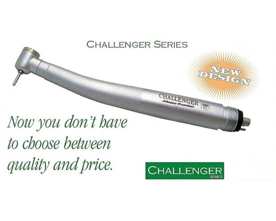 Picture of Challenger Fiber Optic HighSpeed 5 Hole Push Button Handpiece - Johnson Promident