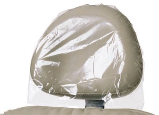 Picture of Headrest Covers Plastic Regular 11x9.5 250/bx