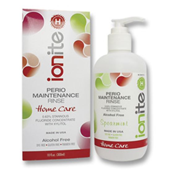 Picture of Ionite-H .63% Stannous Fluoride Perio Rinse Spearmint 300/ml - Dharma