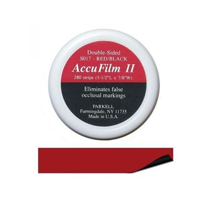 Picture of AccuFilm II strips black/black 280/box - Parkell