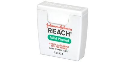 Picture of Reach Mint Waxed floss samples 5 yards, 144/case