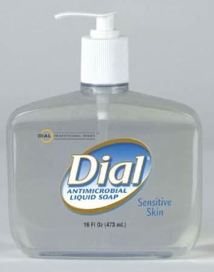 Picture of Antimicrobial Soap Dial Sensitive Light Floral Scent - 16 oz.