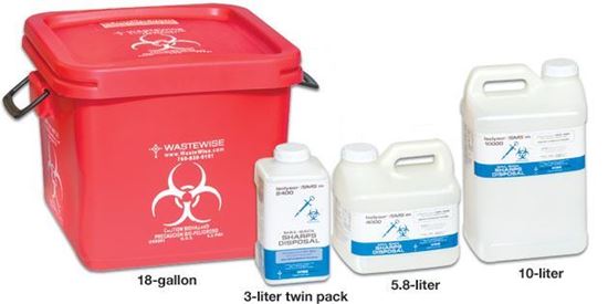 Picture of Isolyser SMS Mail-Back Sharps Disposal Container