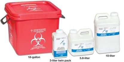 Picture of Isolyser SMS mail-back sharps disposal 10-liter container