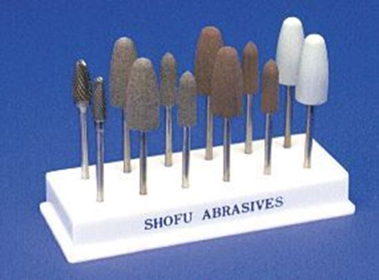Picture of Acrylic Polishing Kit Hp (2 Carbide Hp Cutters & 10 Assorted shapes Acrypoint )